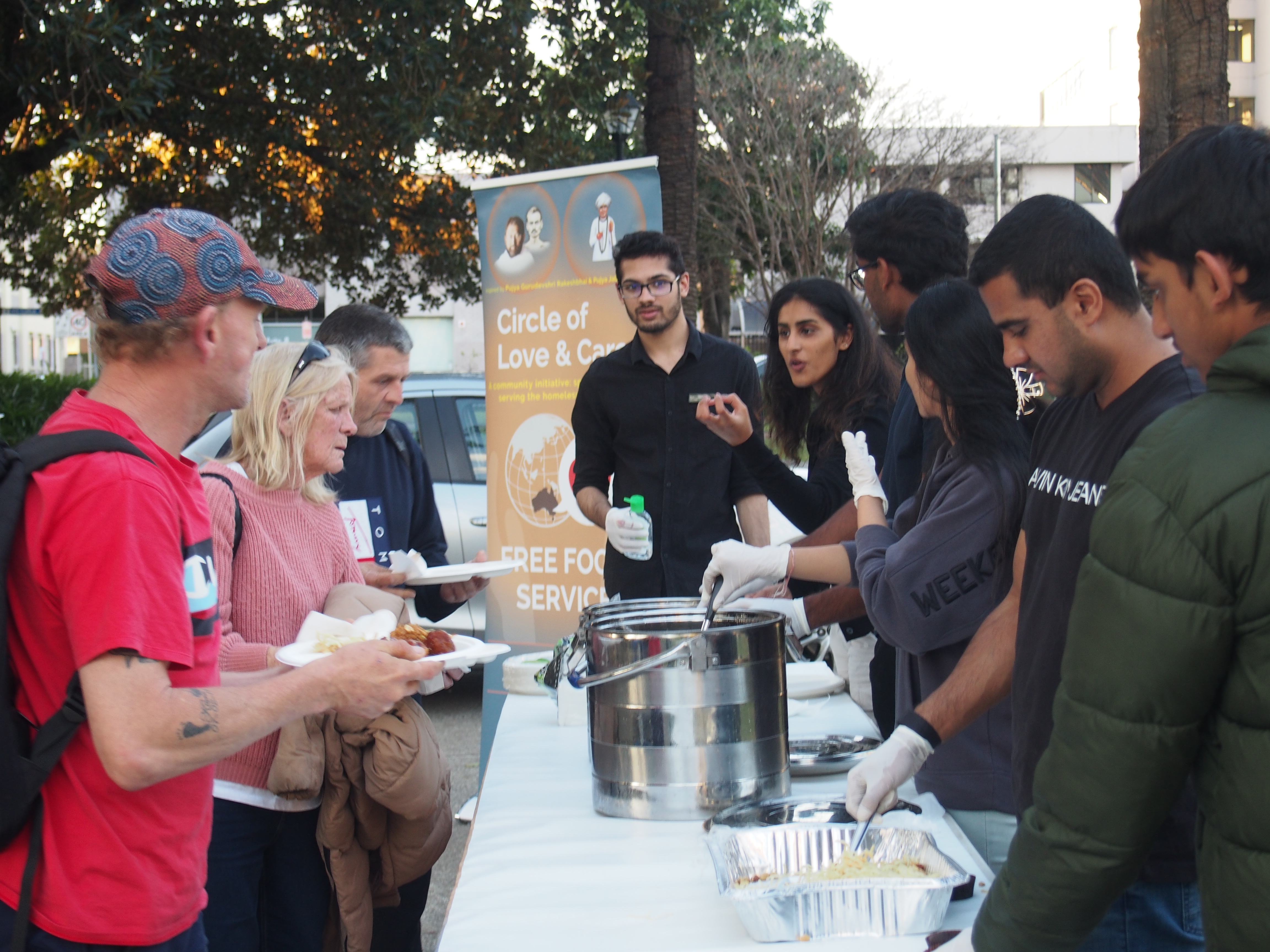 Circle of Love & Care Free Food Drive