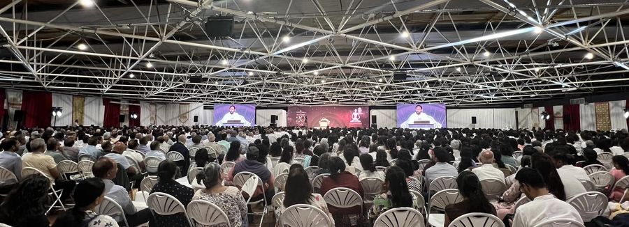 London Dharmayatra moment 1